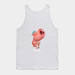 Piggy shower Tank Top